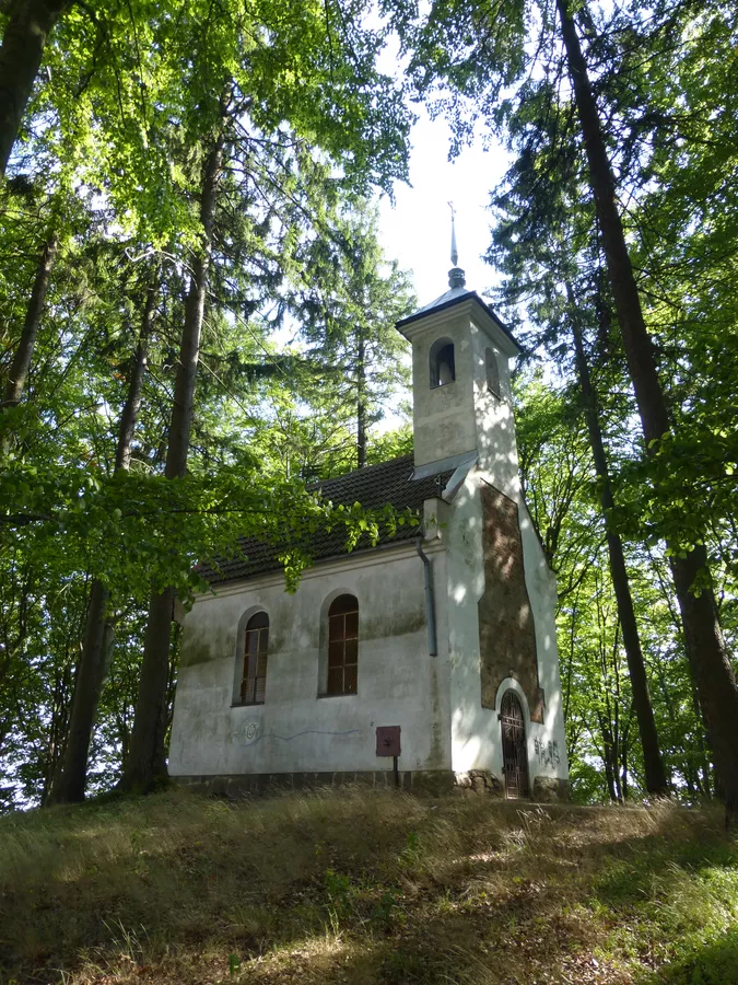 Kaplica na górze spiczastej i kapliczka św. Brunona